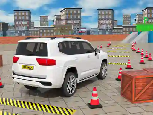 Gra Prado Car Parking Games Sim w Internecie