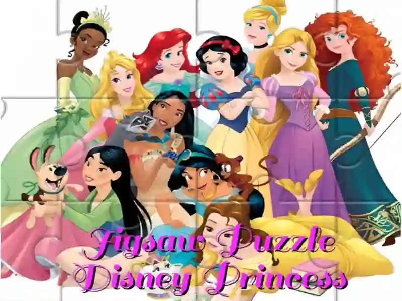 Gra Jigsaw Puzzle: Disney Princess w Internecie