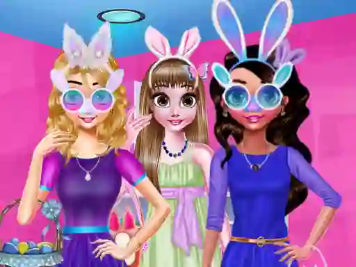 Gra Funny Easter Girls w Internecie