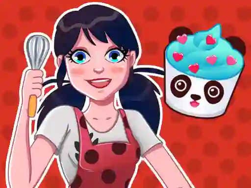 Gra Miraculous Cupcake maker w Internecie