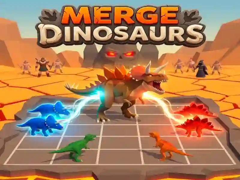 Gra Merge Dinosaurs w Internecie