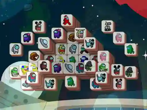 Gra Among Mahjong Tiles w Internecie