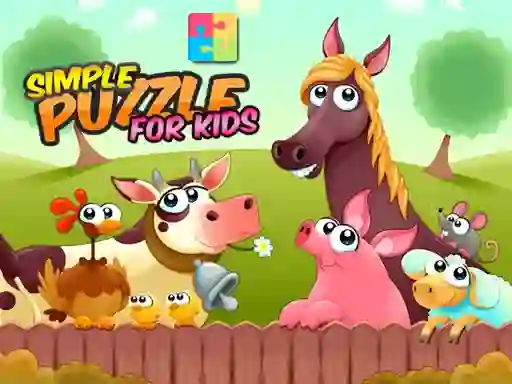 Gra Simple Puzzle For Kids w Internecie