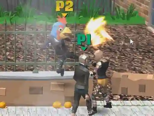 Gra Double Street Fight w Internecie