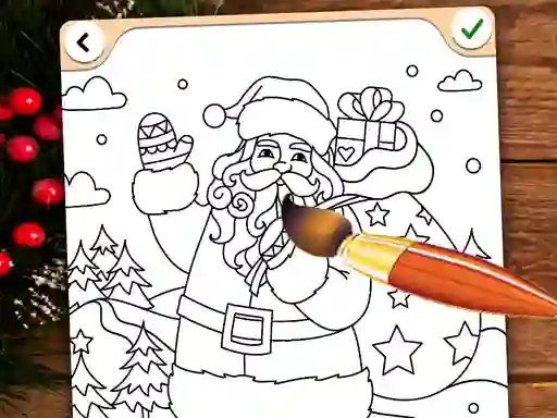 Gra Christmas Coloring Game w Internecie