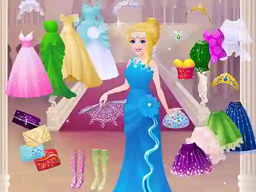 Gra Cinderella Dress Up Girl Games w Internecie