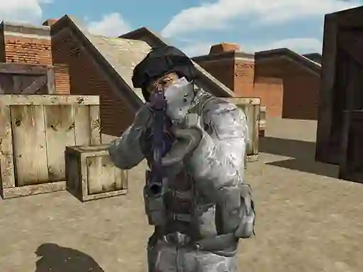Gra Counter City Strike Commando Action w Internecie