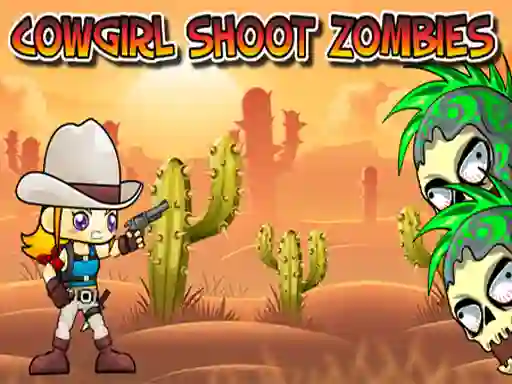 Gra Cowgirl Shoot Zombies w Internecie