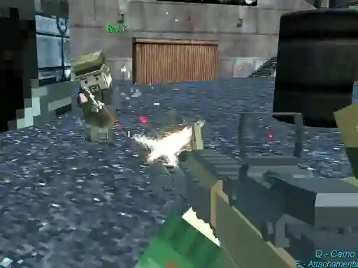 Gra Pixel Gungame Arena Prison Multiplayer w Internecie