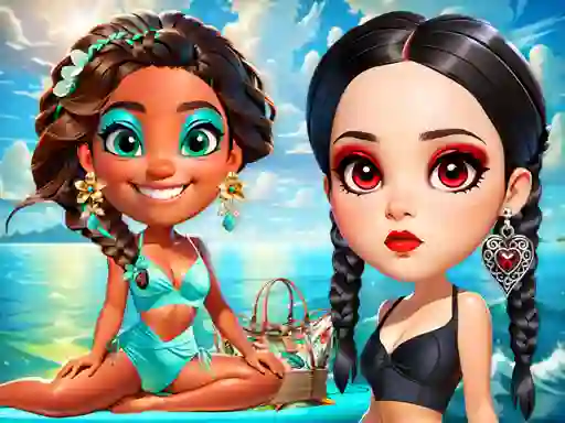 Gra Wave Chic Ocean Fashion Frenzy w Internecie