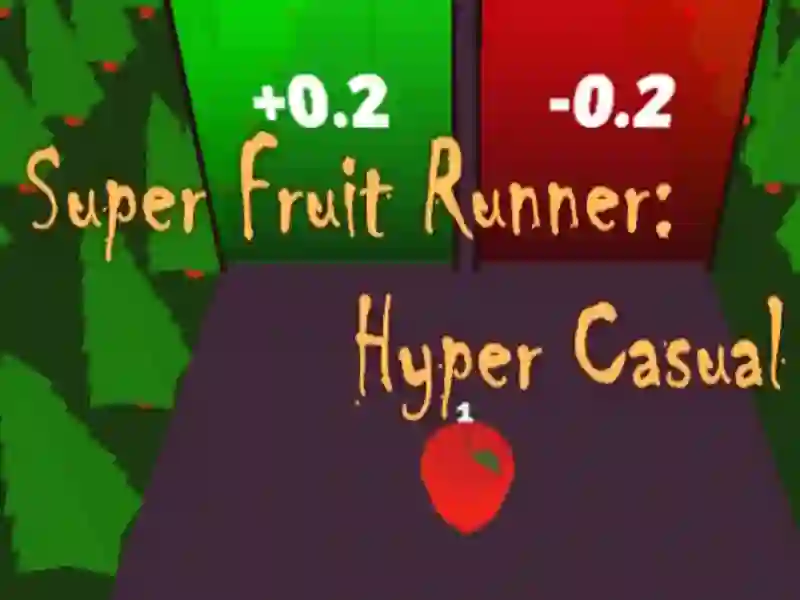 Gra Super Fruit Runner: Hyper Casual w Internecie