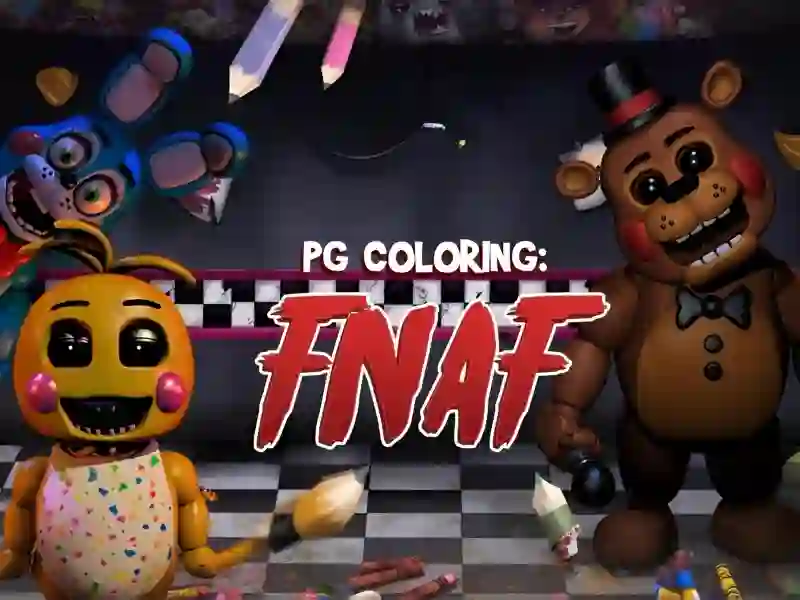 Gra PG Coloring: FNAF w Internecie