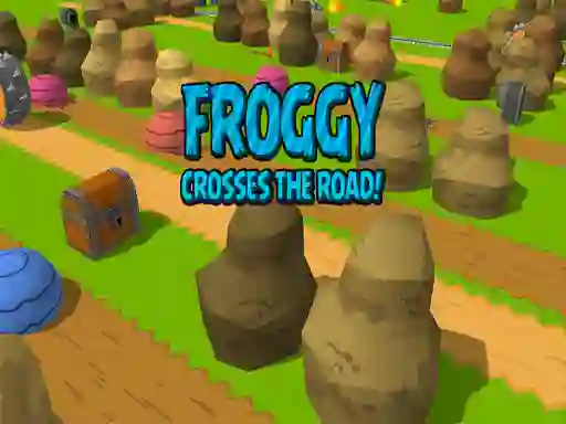 Gra Froggy Crosses The Road! w Internecie