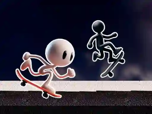 Gra Black and White Stickman w Internecie