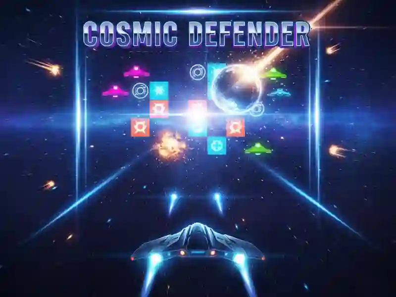Gra Cosmic Defender w Internecie