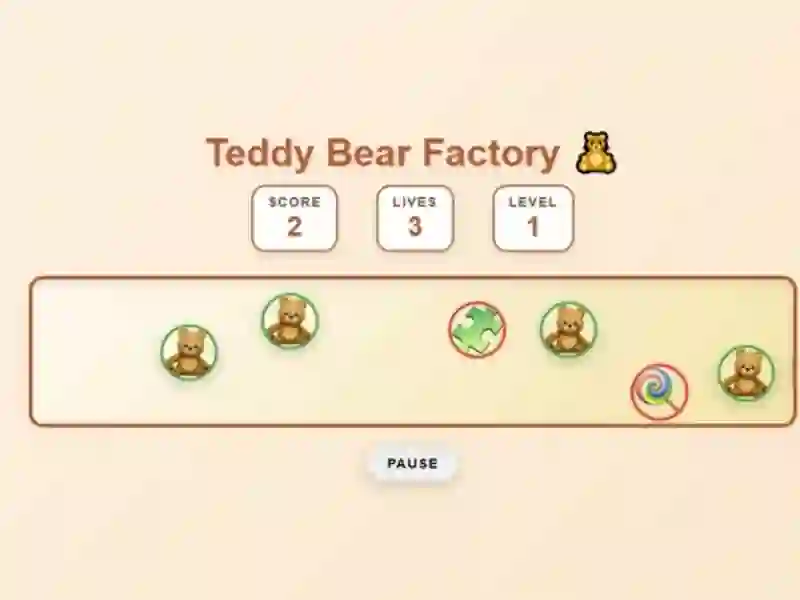 Gra Teddy Bear Factory w Internecie