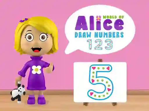 Gra World of Alice Draw Numbers w Internecie