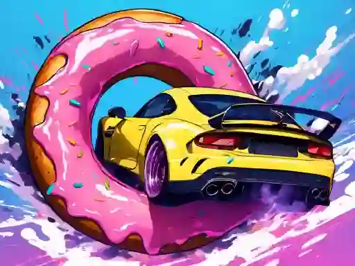 Gra Roof Car Stunt w Internecie