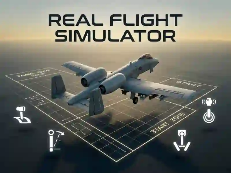 Gra Real Flight Simulator w Internecie