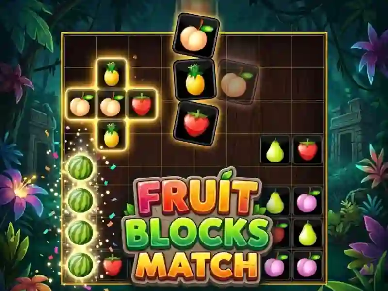 Gra Fruit Blocks Match w Internecie