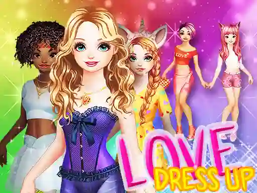 Gra Love Dress Up w Internecie