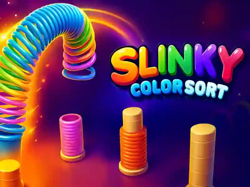 Gra Slinky Color Sort w Internecie