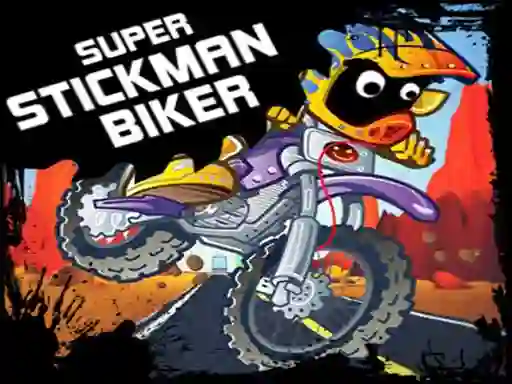 Gra Super Stickman Biker w Internecie