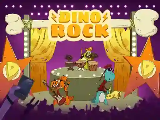 Gra Dino Rock w Internecie