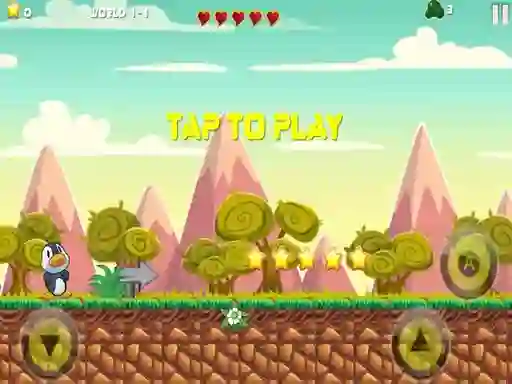 Gra Adventurous Penguin w Internecie