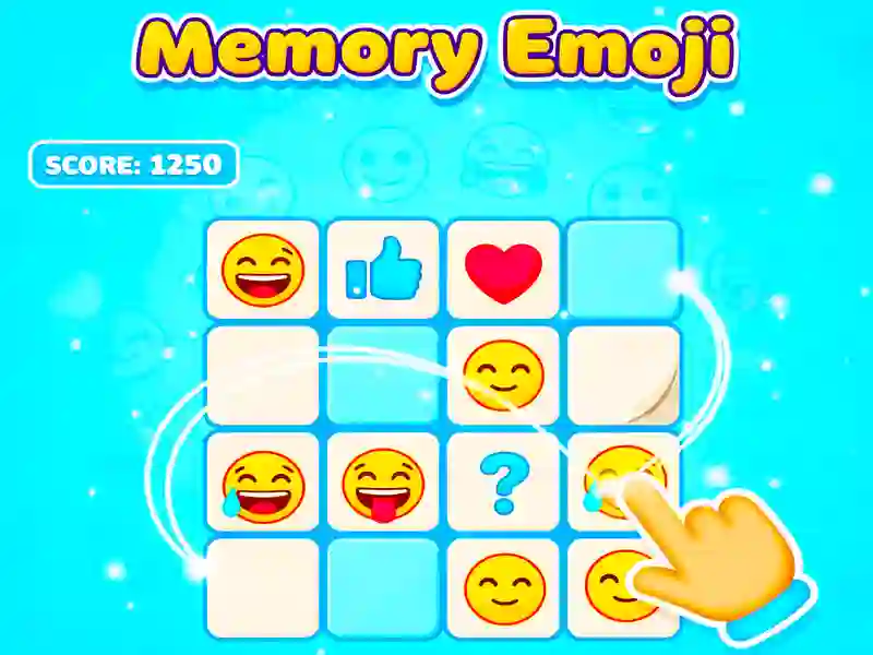Gra Memory Emoji w Internecie
