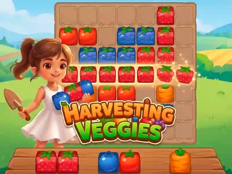 Gra Harvesting Veggies w Internecie