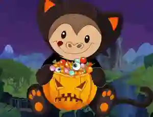 Gra Halloween Monkey Jumper w Internecie