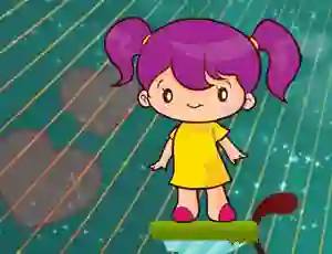 Gra Valentine Girl Jumping w Internecie