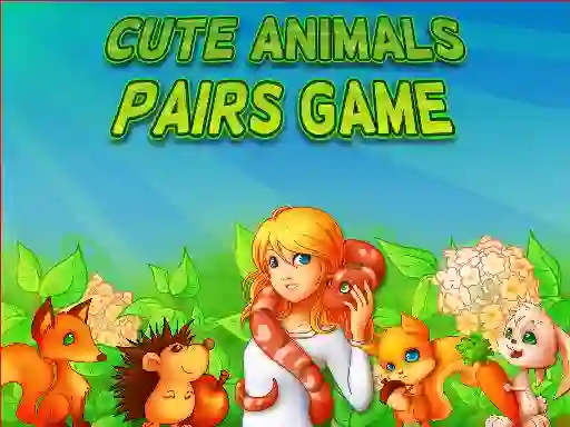 Gra Cute Animals Pairs Game w Internecie