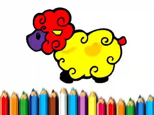Gra Baby Sheep Coloring w Internecie