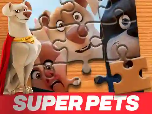 Gra DC League of Super Pets Jigsaw Puzzle w Internecie
