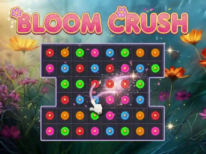Gra Bloom Crush w Internecie