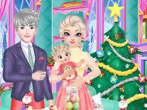Gra Frozen Family Christmas Preparation w Internecie