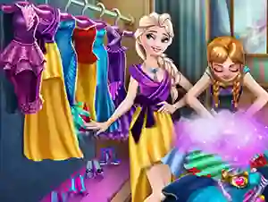 Gra Ice Kingdom Wardrobe Cleaning w Internecie