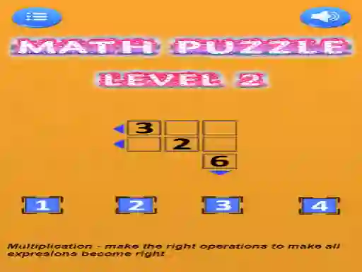 Gra Math puzzle w Internecie