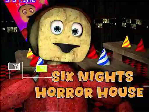 Gra Six Nights at Horror House w Internecie