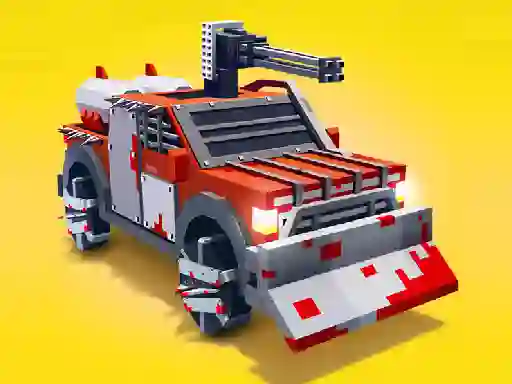 Gra Zombie Derby Blocky Roads w Internecie