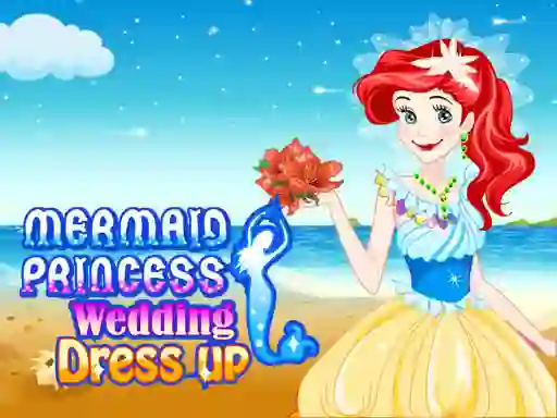 Gra Mermaid princess wedding dress w Internecie