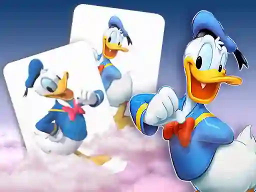 Gra Donald Duck memory card match w Internecie