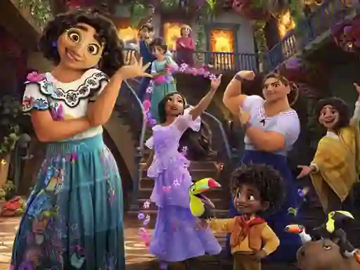 Gra Madrigal Family Coloring w Internecie