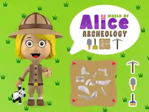 Gra World of Alice Archeology w Internecie