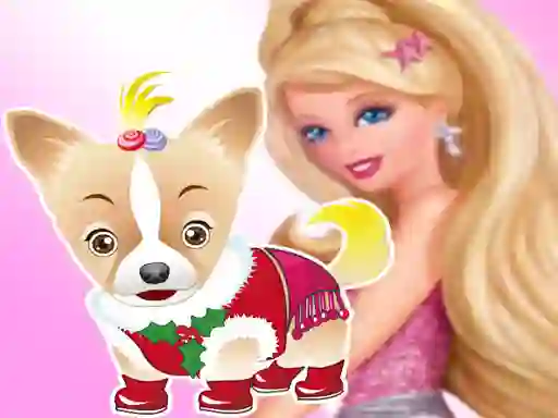 Gra Barbie's Dog Dressup w Internecie