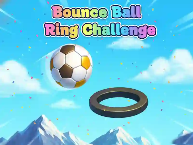Gra Bounce Ball Ring Challenge w Internecie