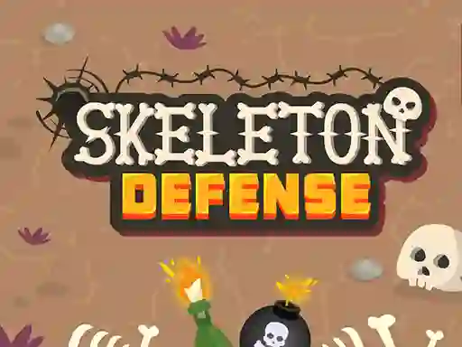 Gra Skeleton Defense w Internecie