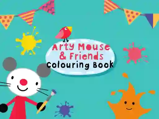 Gra Arty Mouse & Friends Coloring Book w Internecie